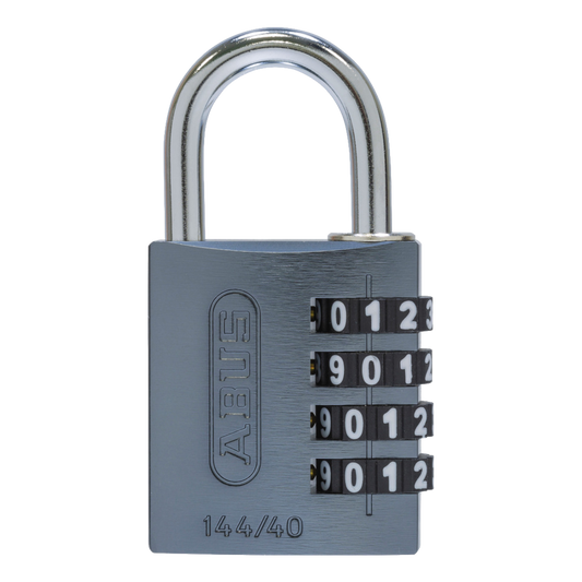 ABUS 144/40 Combination Padlock 40mm Body Titanium - Grey