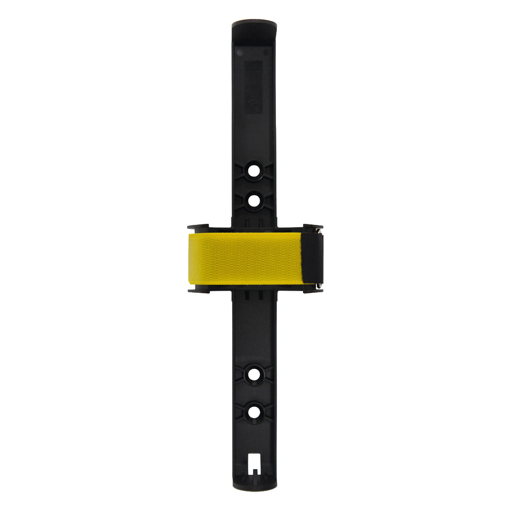 ABUS FLS580 Wall Bracket Holder For Fire Extinguisher 56249 - Black & Yellow