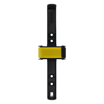 ABUS FLS580 Wall Bracket Holder For Fire Extinguisher 56249 - Black & Yellow