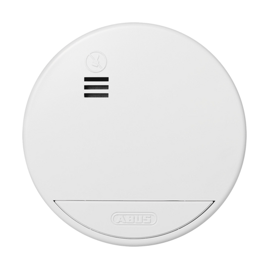 ABUS RWM90 Battery Powered Smoke Alarm 89520 - White