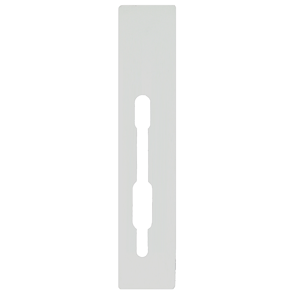 SASHSTOP Torchguard Door Handle Protector 28/35 Backset 300mm x 63mm Short Below/Below 223401 - White