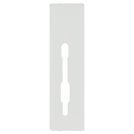 SASHSTOP Torchguard Door Handle Protector 30/45 Backset 300mm x 75mm Short Below/Below 223601 - White