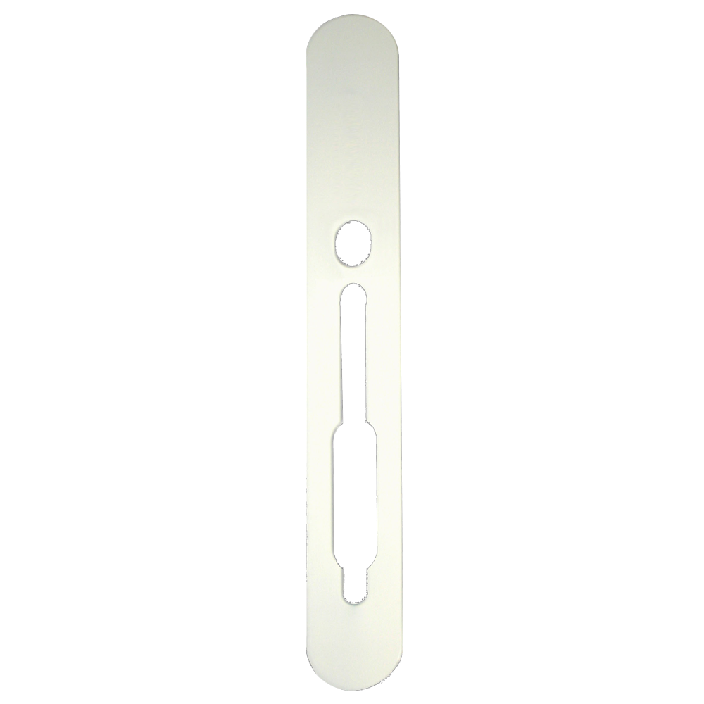 SASHSTOP Torchguard Door Handle Protector Discreet 300mm x 40mm Short Below/Below 224201 - White