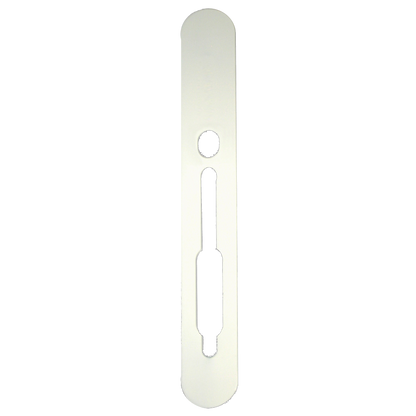 SASHSTOP Torchguard Door Handle Protector Discreet 300mm x 40mm Short Below/Below 224201 - White