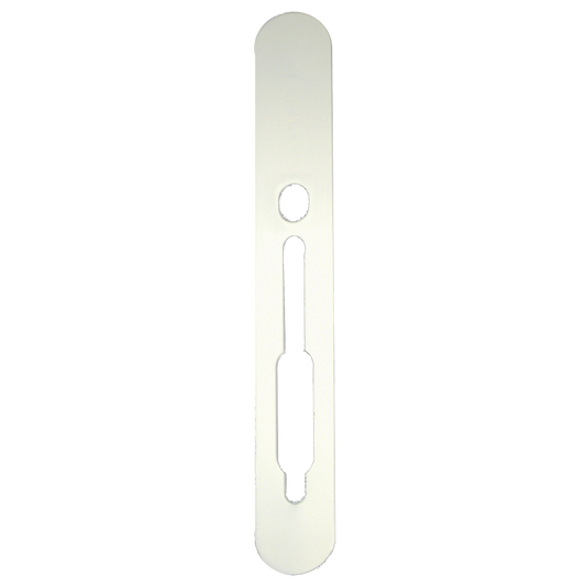 SASHSTOP Torchguard Door Handle Protector Discreet 300mm x 40mm Short Below/Below 224201 - White