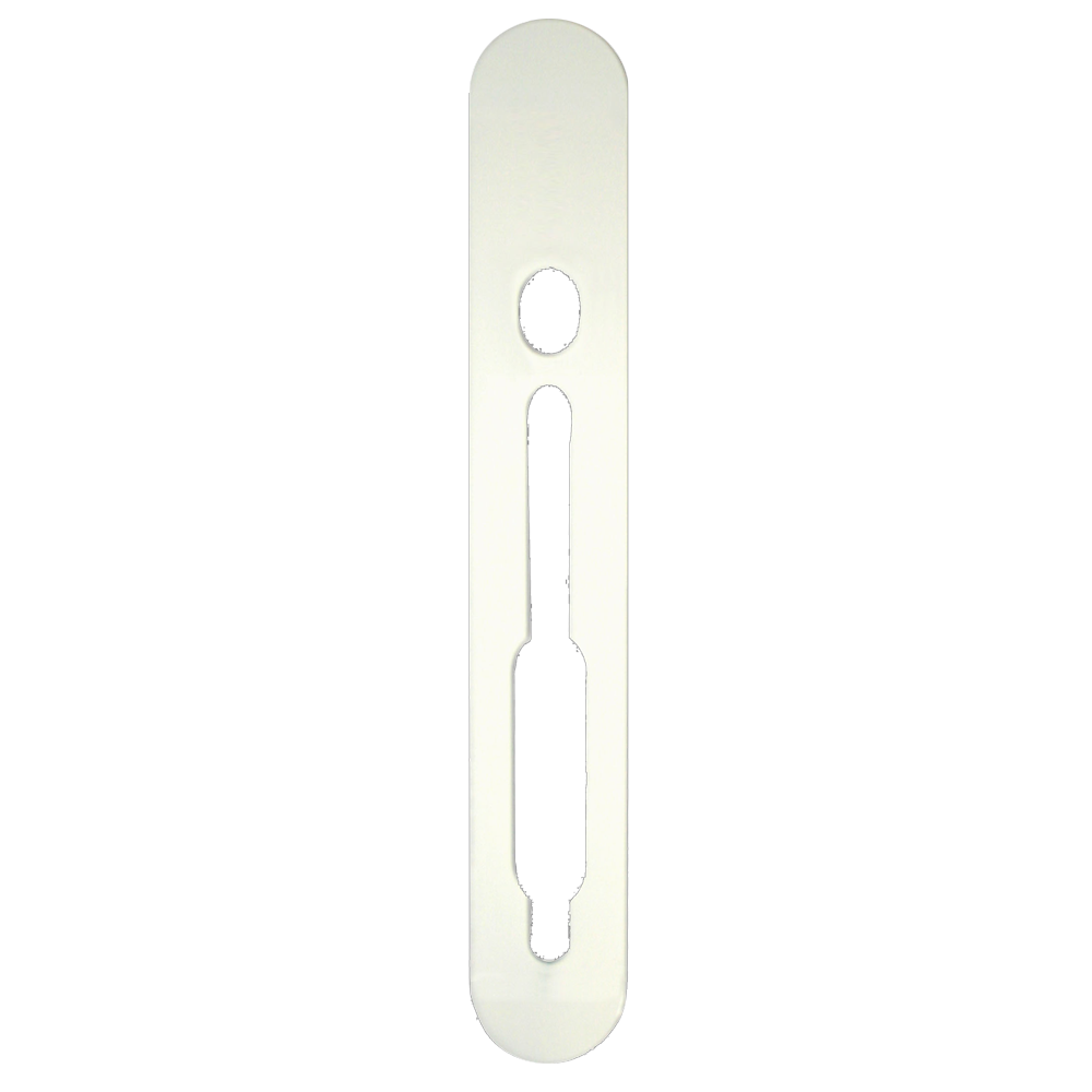 SASHSTOP Torchguard Door Handle Protector Discreet Mini 237mm x 40mm Mini Below/Below 224401 - White