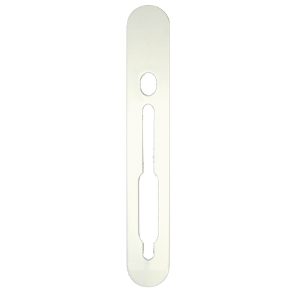 SASHSTOP Torchguard Door Handle Protector Discreet Mini 237mm x 40mm Mini Below/Below 224401 - White