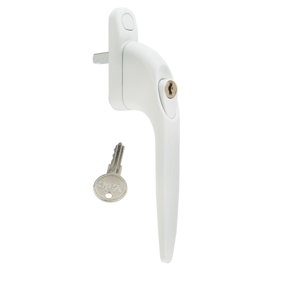 YALE Quartus In-Line Espag Window Handle White