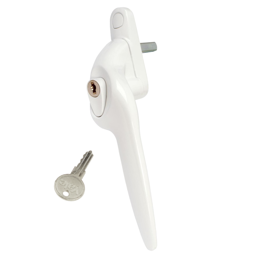 YALE Quartus Offset Espag Window Handle Right Handed - White