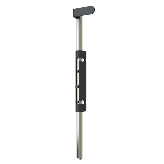 GATEMASTER Locking Drop Bolt Aluminium Bolt LDB - Black