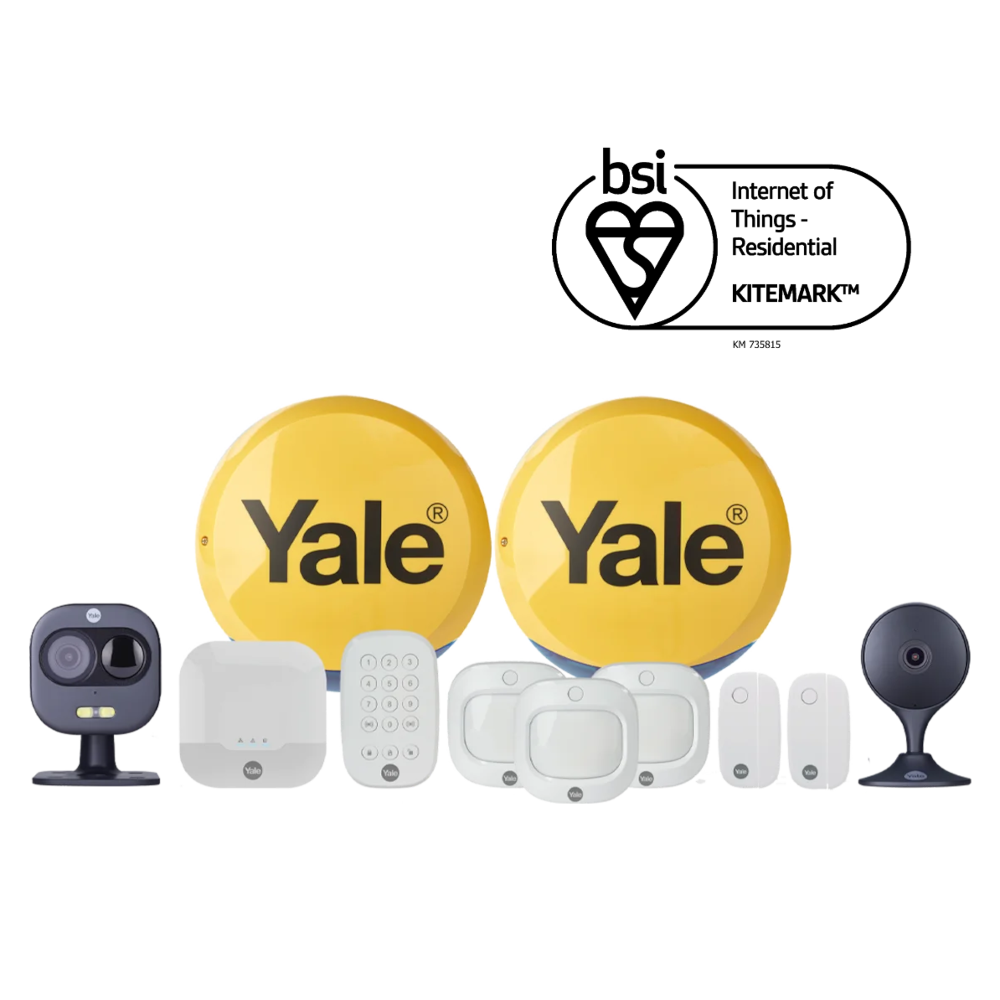 YALE Sync Home Security System 11 Piece Kit IA-345 11 Piece Kit