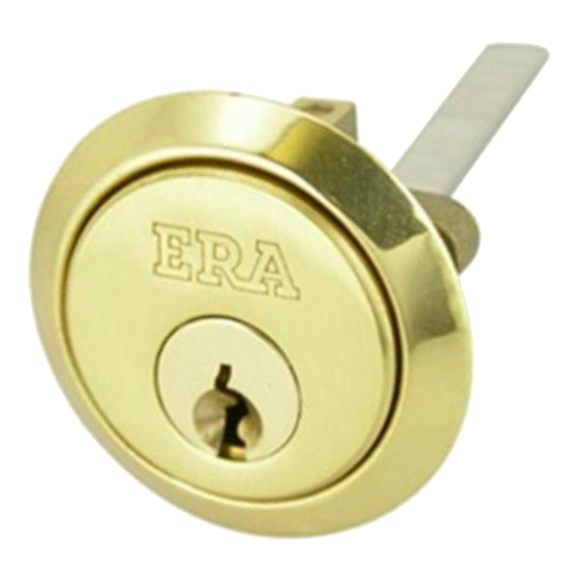 ERA 862 6 Pin Rim Cylinder Keyed To Differ 862-31 - Polished Brass