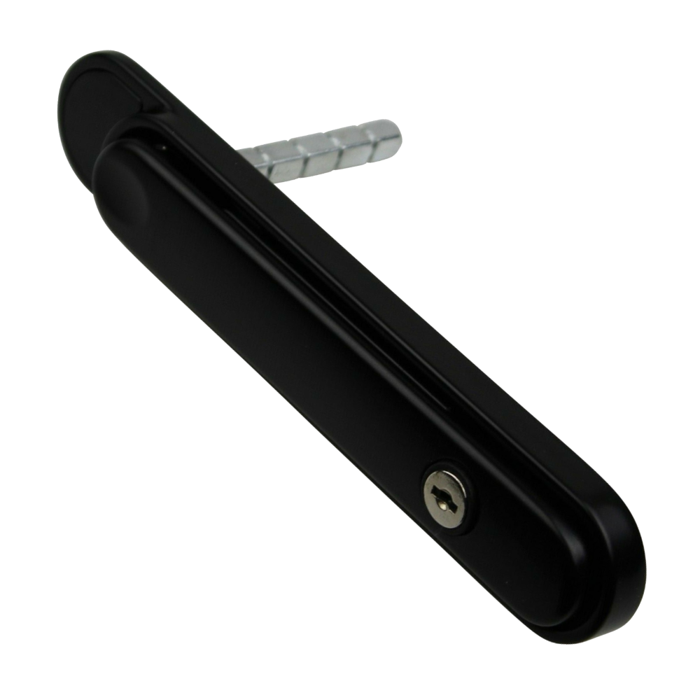 GREENTEQ Clearline Centrefold Clearspan Bi Fold Handle Black