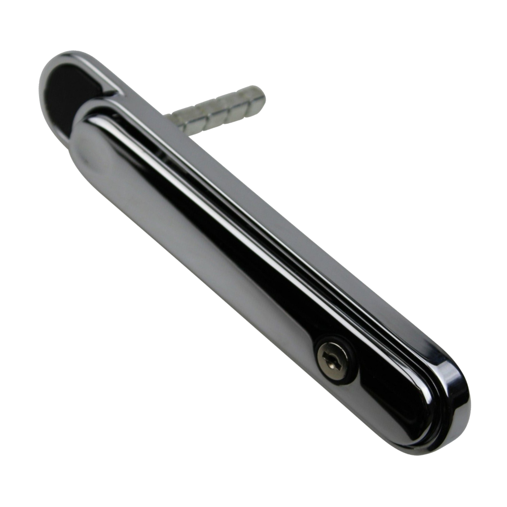 GREENTEQ Clearline Centrefold Clearspan Bi Fold Handle Polished Chrome