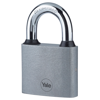 YALE Y111S Series Cast Iron Open Shackle Padlock 50mm Y111S/50/125/1 - Silver