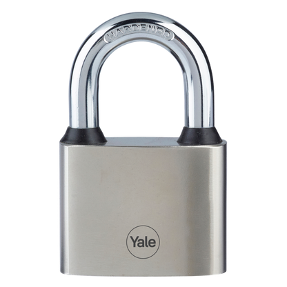 YALE Y112 Series Disc Tumbler Open Shackle Cast Iron Padlock 60mm Y112/60/132/1 - Silver