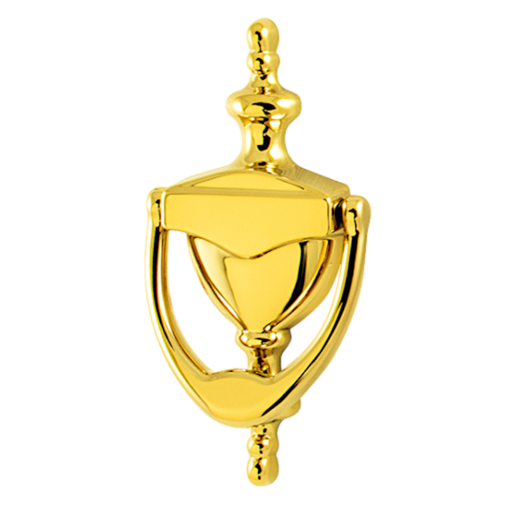 HOPPE Suited Traditional Knocker AR726K 87143421 - Polished Brass