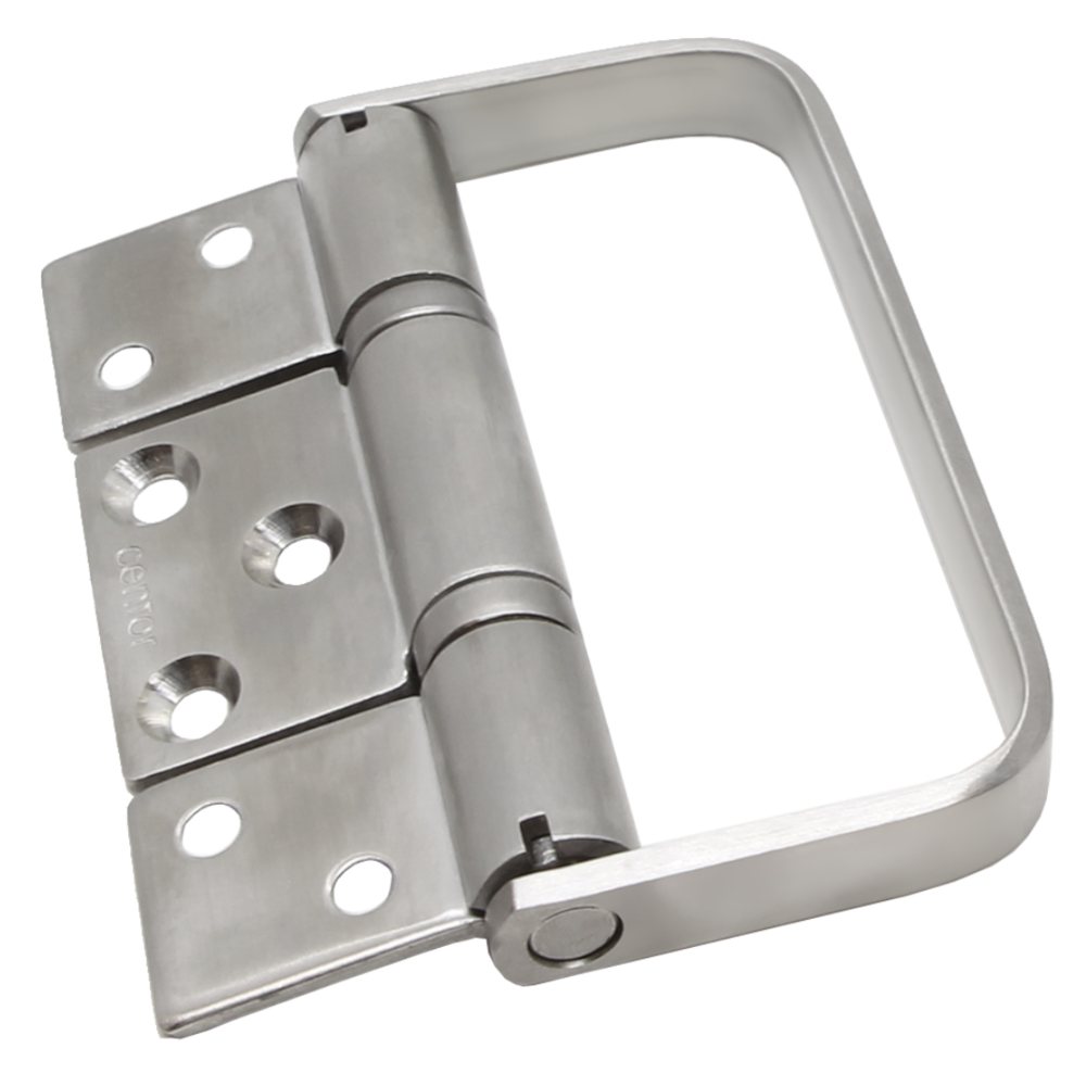 CENTOR Straight Single Hinge Outward Opening With Handle For E3 Bi-Fold System Stainless Steel