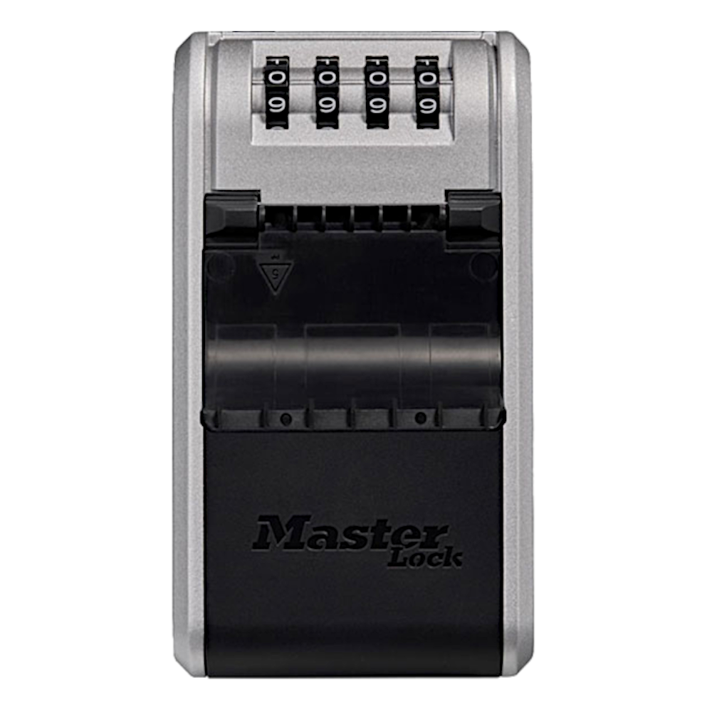 MASTER LOCK 5481EURD Combination Key Box Resettable Combination - Black & Grey