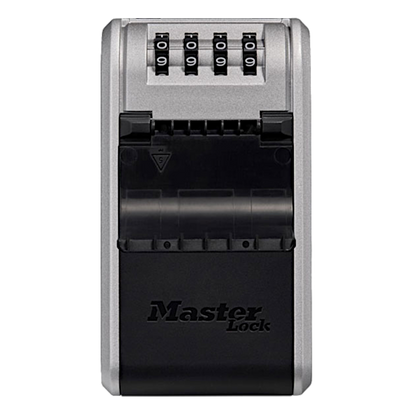 MASTER LOCK 5481EURD Combination Key Box Resettable Combination - Black & Grey