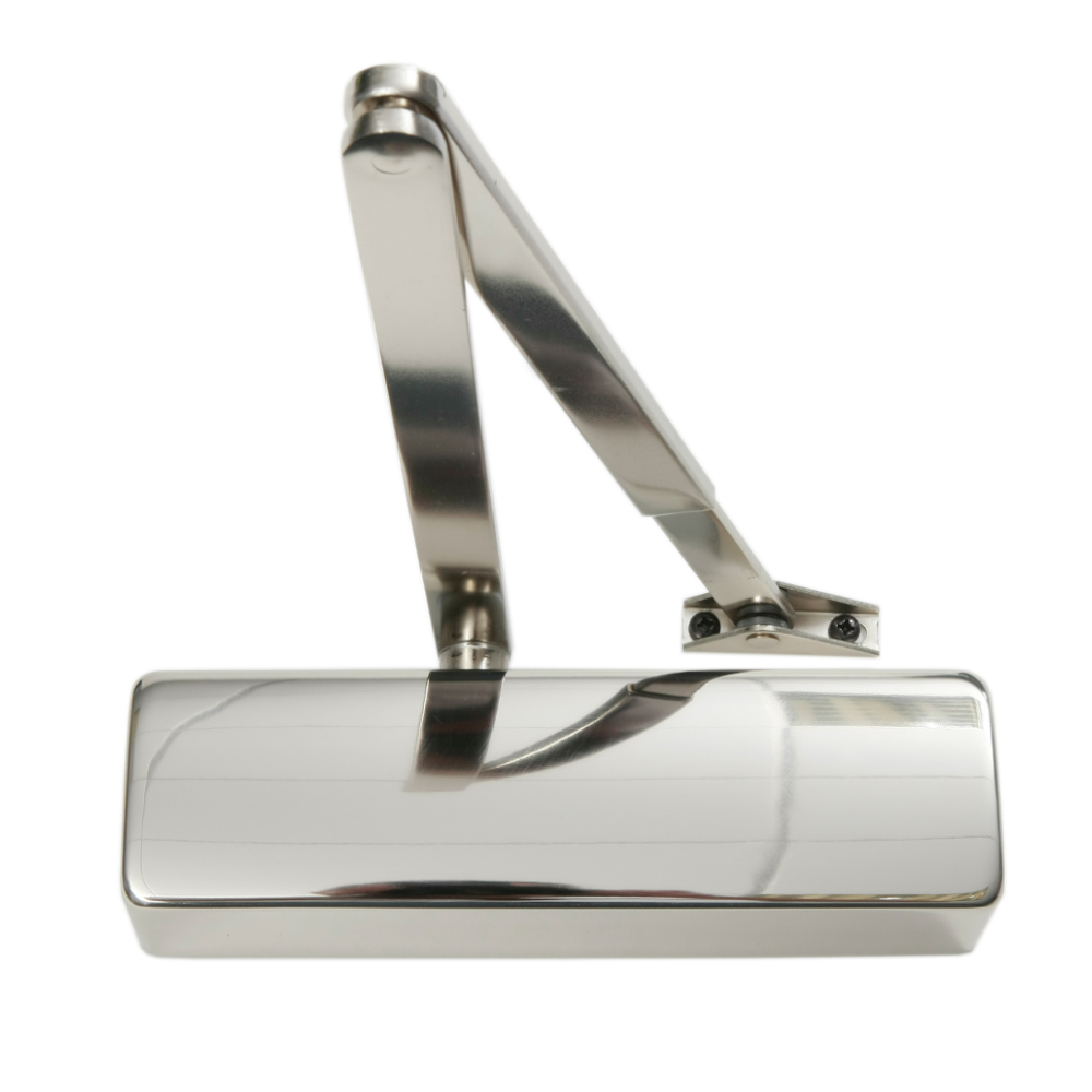 GEZE TS2000NV Size 2-4 Overhead Door Closer No Backcheck - Satin Stainless Steel