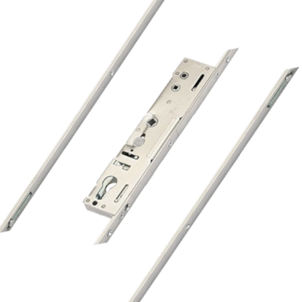 LOCKMASTER Slave Multipoint Lock With 16mm Faceplate Single SpindleSprung