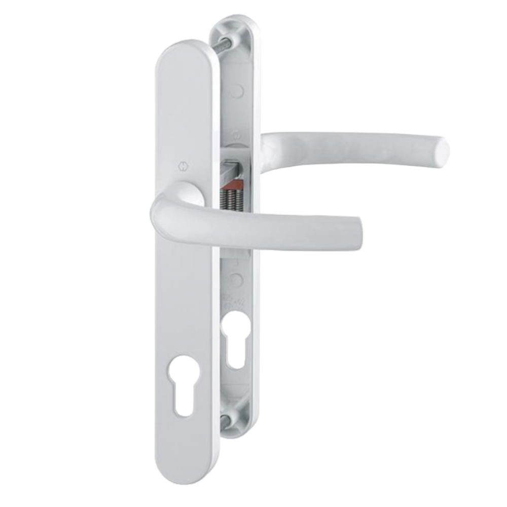 HOPPE Tokyo 92mm Lever/Lever Narrow Backplate Door Handle 1710RH/3633N/3623N 92mm Centres - White