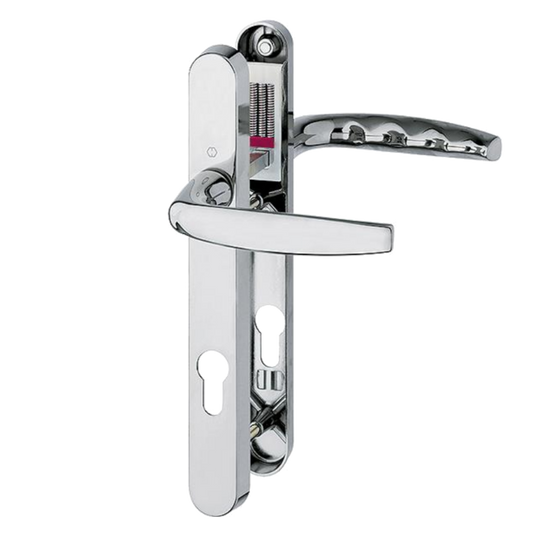 HOPPE Atlanta 92mm Lever/Lever Narrow Backplate Door Handle M1530M/3829N 92mm Centres - Polished Chrome