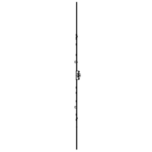 SIEGENIA Titan AF Drive Gear Suits SRH 1201mm-1600mm TGMK4070 Silver - Galvanised