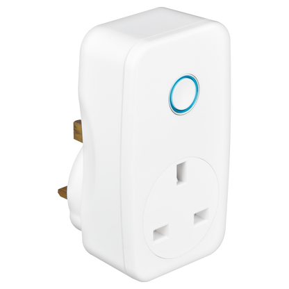 LUCECO 13A Power Adaptor With Smart Home Control White