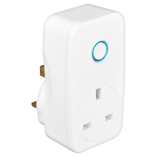 LUCECO 13A Power Adaptor With Smart Home Control White