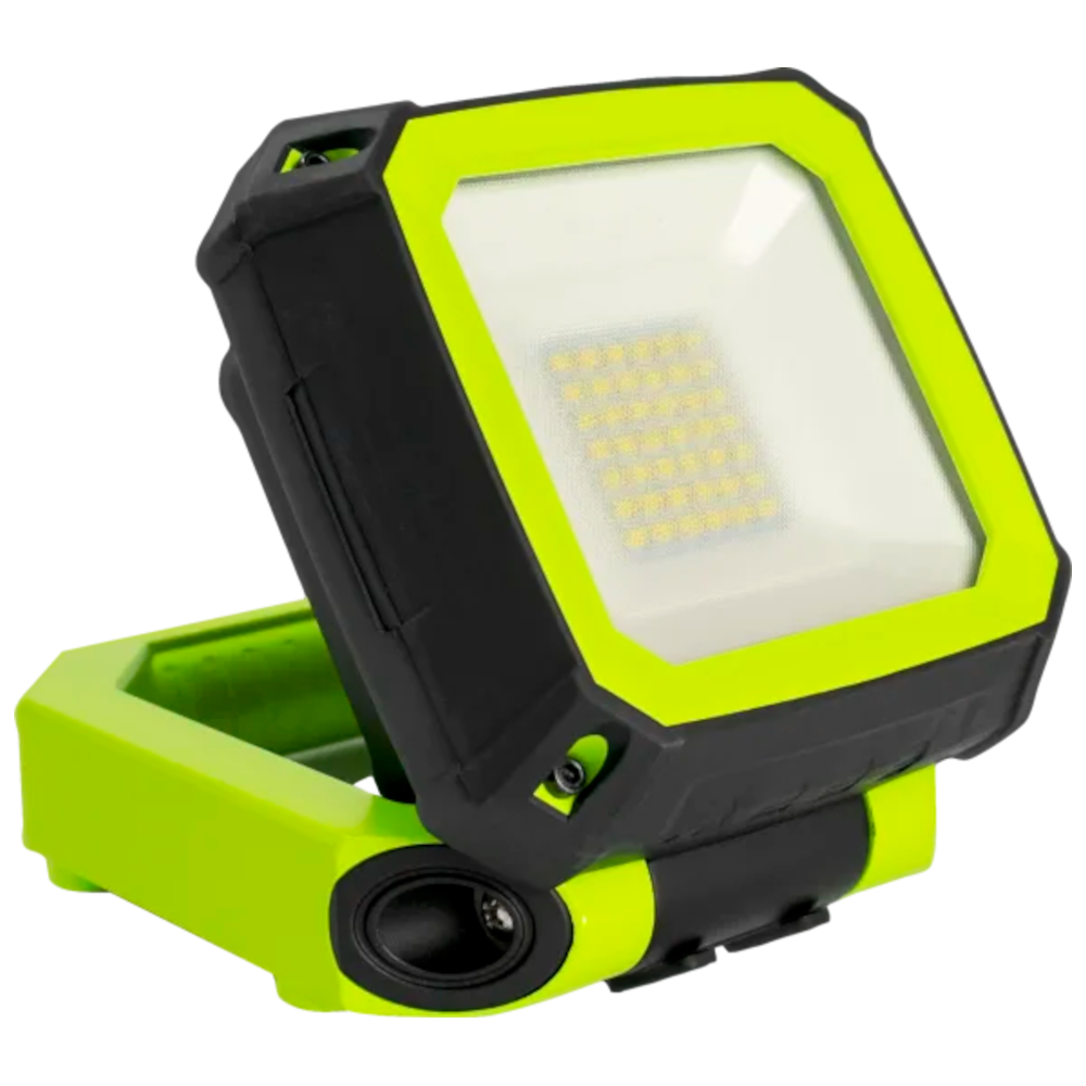 LUCECO Compact Work Light With USB Charging 750 Lumen - Green