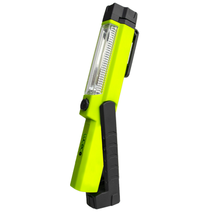 LUCECO 1.5W LED Tilting Mini Inspection Torch With USB Charging 150 Lumen - Green