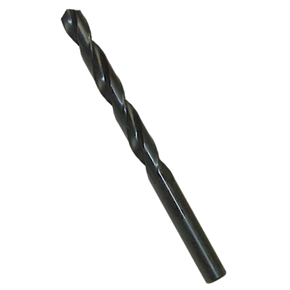 LABOR HSS Metric Roll Forged Spiral Twist Drill Bit DIN338 4mm x 75mm - Black