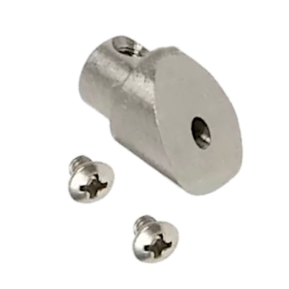 LOCINOX Q Latch End C/W 2 Screws Suits 30mm Lock