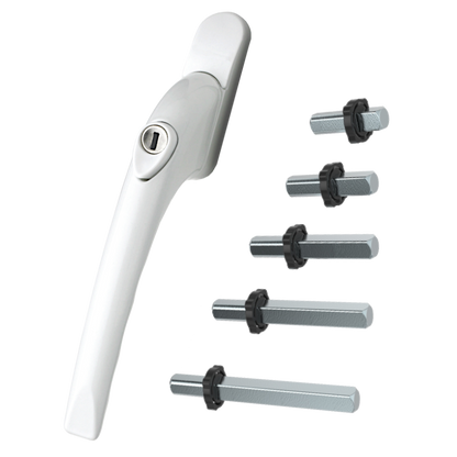 MILA Prolinea Inline Espag Handle Multi Spindle White