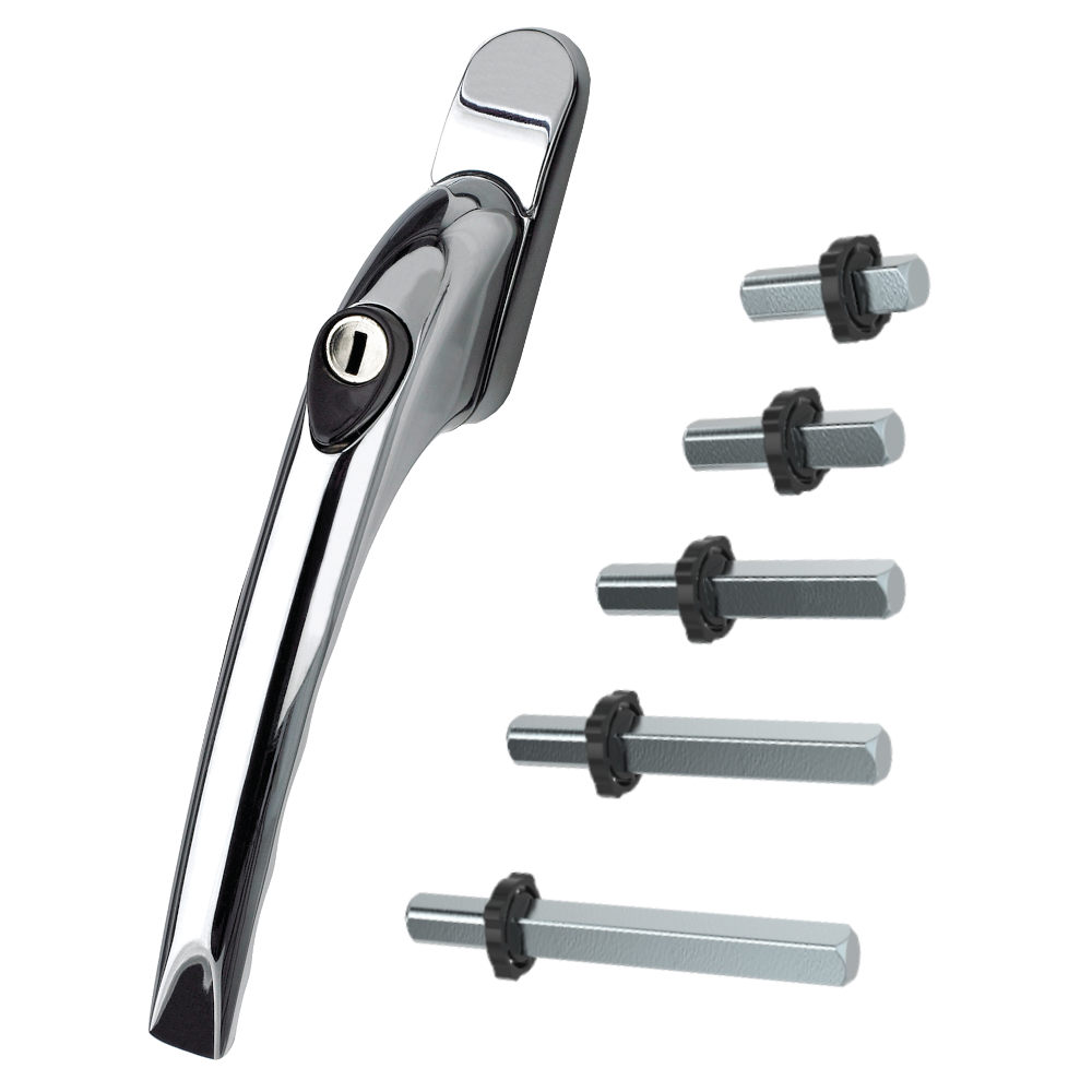 MILA Prolinea Inline Espag Handle Multi Spindle Polished Chrome