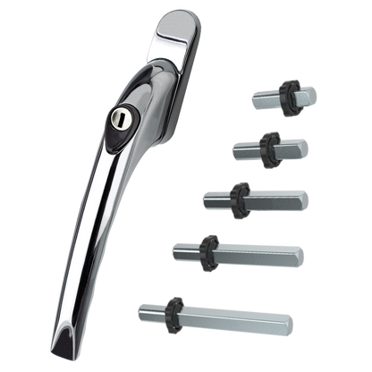 MILA Prolinea Inline Espag Handle Multi Spindle Polished Chrome