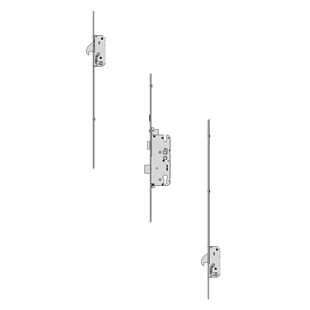 WINKHAUS AV4 F2070 Auto Locking Latch & Deadbolt 20mm Radius 1770mm Length 2 Hook 45/92