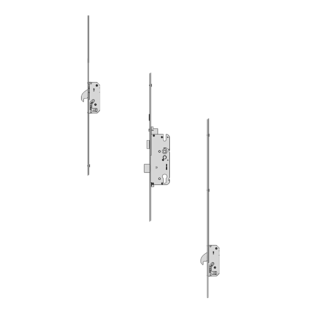 WINKHAUS AV4-F2062 Auto Locking Latch & Deadbolt 20mm Square 2105mm Length 2 Hook 55/92