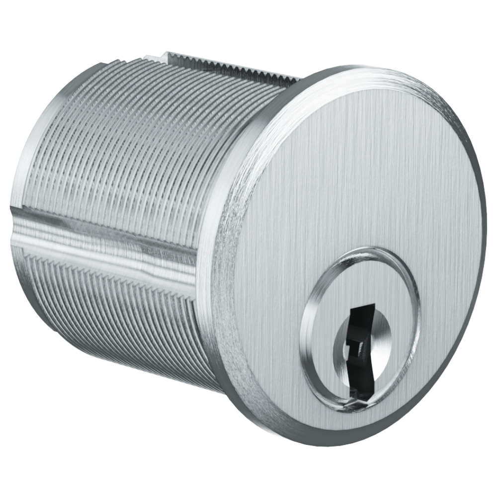 EVVA ICS RM2 Screw-In Cylinder Keyed To Differ 003EI Keyed To Differ - Nickel Plated