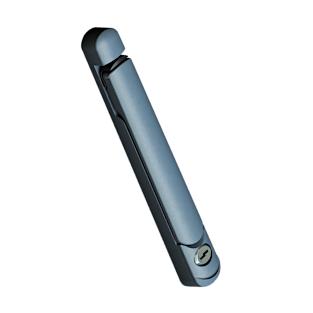 JACKLOC Inline Espag Handle With 15mm Spindle Grey