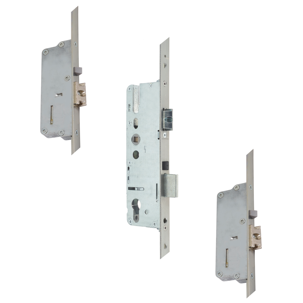 YALE Lockmaster AutoEngage Classic Latch & Deadbolt 16mm Square Faceplate 2 Latch Bolt 35/92