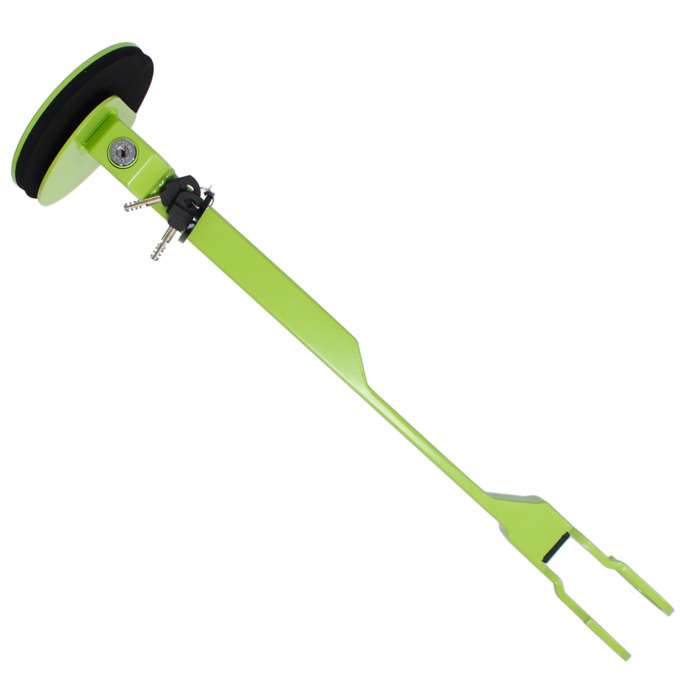 ARMAPLATE AP1000G Resolute Steering Wheel Lock (Sold Secure Automotive Gold) Universal Fitting - Green