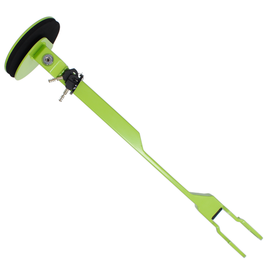 ARMAPLATE AP1000G Resolute Steering Wheel Lock (Sold Secure Automotive Gold) Universal Fitting - Green