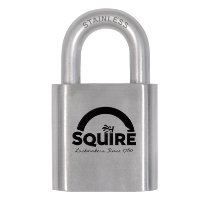 SQUIRE ST50S Stainless Steel Stronghold Padlock Open Shackle Keyed To Differ Pro - Stainless Steel