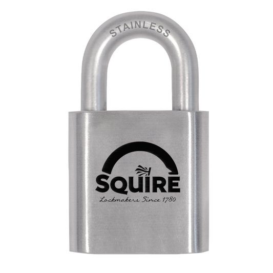 SQUIRE ST50S Stainless Steel Stronghold Padlock Open Shackle Keyed To Differ - Stainless Steel