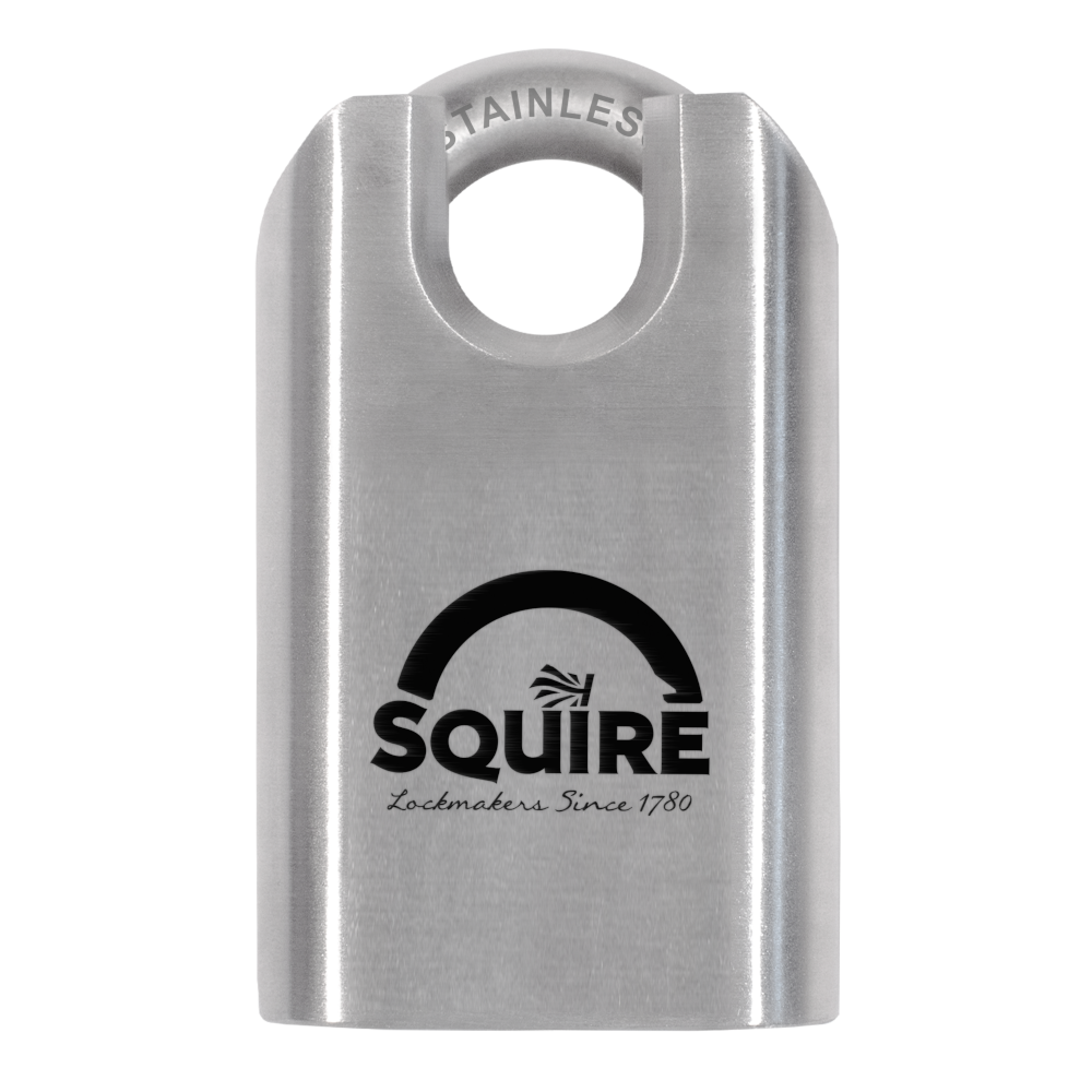 SQUIRE ST50CS Stainless Steel Stronghold Padlock Closed Shackle Keyed To Differ Pro - Stainless Steel