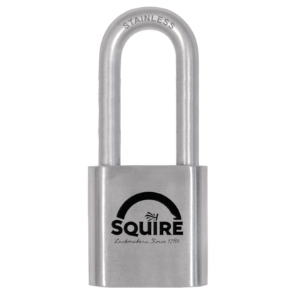 SQUIRE ST50S/2.5 Stainless Steel Stronghold Padlock Long Shackle Keyed To Differ - Stainless Steel