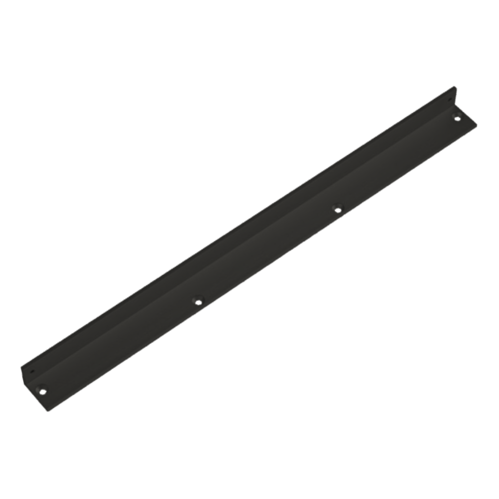 DORMAKABA G-N Angle Bracket For Use On Push Side Flush Frame RAL 9005 - Black